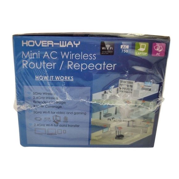 Hover-Way Mini Wireless Router Repeater AC750 - Picture 2 of 6